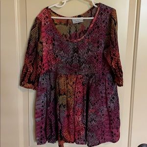 Children of the Tribe Peblum Blouse